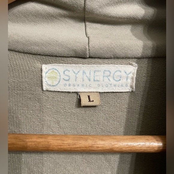 EUC L Zip Up Jacket w/Pockets - Picture 4 of 7